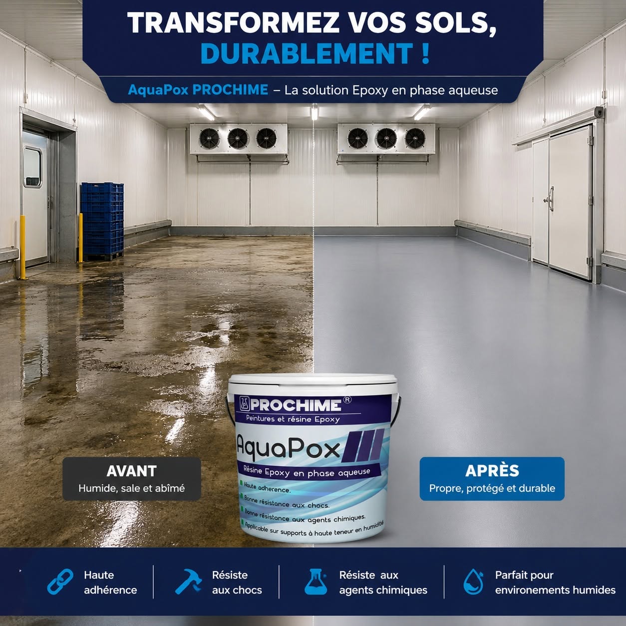 Application du revêtement AquaPox